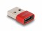 Bild 3 DeLock USB 2.0 Adapter USB-A Stecker - USB-C Buchse