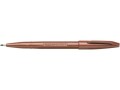 pentel Filzstift Sign-Pen s520 1.0 mm, Braun, Strichstärke: 1.0