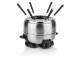 Princess Fondue-Set All-in-One 800 Watt 7 Teile, Schwarz/Silber