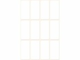 Avery Zweckform Vielzweck-Etiketten 38 x 18 mm, 6 Blatt, Klebehaftung