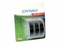 DYMO - Selbstklebendes 3D-Prägeband - Schwarz -
