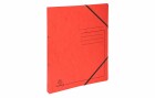 Exacompta Ringbuch Top Color A4 2 cm, Rot, Papierformat