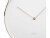 Image 2 KARLSSON Wanduhr Belt 34 x 58 cm, Weiss, Form