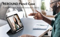 ESR Rebound Pencil Case 1B1860103 iPad (Gen10) Black, Kein