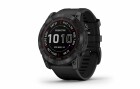 GARMIN Sportuhr Fenix 7X Sapphire Solar, Schwarz/Anthrazit