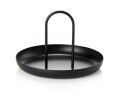 Zone Denmark Serviertablett Single 20 cm, Schwarz, Material: Metall