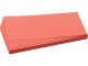 Franken Moderationskarten 20.5 x 9.5 cm, Rot, 500 Stück