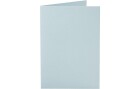 Creativ Company Blankokarte 10.5 x 15 cm ohne Couvert, Hellblau
