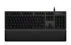 Logitech Gaming-Tastatur G513 GX Brown Carbon, Tastaturlayout