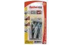 Fischer 90894 Dübel Schr SX 8X40 S NV, 10 Stück