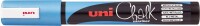 UNI-BALL  Chalk Marker 1.8-2.5mm PWE-5M METALLIC BLUE Metallic blau