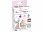 ScrapCooking Lebensmittelfarbenpulver Lila/Pink/Türkis, Bewusste