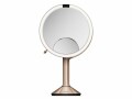 Simplehuman Kosmetikspiegel mit Sensor Trio Rosé, Vergrösserung: 10 ×