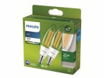 Philips Lampe Ultra Efficient LED E14 3000K 2St. Warmweiss
