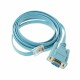 Cisco Console Cable 6ft with RJ45 and DB9F New Factory Sealed