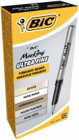 BIC       BIC Marking Ultra Fine 0.8mm 8290801 schwarz 12 Stück