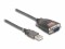 Bild 0 DeLock Schnittstellenkabel USB - Seriell, Datenanschluss Seite