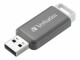 Verbatim V DATABAR USB 2.0 GREY 128GB NMS NS EXT