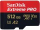 Bild 0 SanDisk microSDXC-Karte Extreme PRO 512 GB, Speicherkartentyp