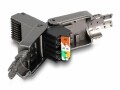 DeLock Stecker RJ45 Cat.8.1 STP, werkzeugfrei 1 Stück, Grau