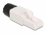 DeLock Stecker RJ45 Cat.6A UTP werkzeugfrei 1 Stück, Weiss