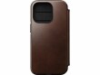 Nomad Book Cover Modern Horween Leather Folio iPhone 14