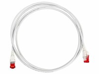 R&M Patchkabel thinLine Cat 6A, U/FTP, 1 m, Grau