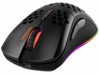 DELTACO Lightweight Gaming Mouse,RGB GAM120 Wireless, Black, DM220