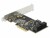 Bild 3 DeLock SATA-Controller 5 Port SATA Kontroller PCI-Express-x4