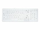 Cherry HYGIENE COMPACT KEYBOARD WITH NUMPAD SEALED USB WHITE