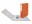 Biella Bundesordner A4 4 cm, Orange, Zusatzfächer: Nein, Anzahl