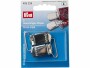 Prym Clips für Hosenträger 25 mm, Silber, Verpackungseinheit