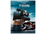 Goldbuch Freundebuch Piraten A5, 88 Seiten, Motiv: Pirat