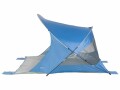 Koor Strandzelt Hippo blau 20/160x220x125/100cm, 100% Polyester