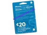 Silhouette Download-Karte 20 EUR elektronischer Code, Produkttyp