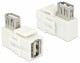 DeLock Keystone-Modul USB2.0, A - A 90