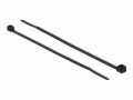 DeLock Kabelbinder 100 x 2.5 mm Schwarz