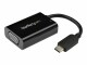 StarTech.com - USB-C to VGA Adapter with 60 Watt USB Power Delivery - Black