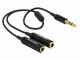 Immagine 2 DeLock Audio-Kabel Klinke 3.5mm, male - Klinke 3.5mm, female