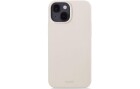 Holdit Back Cover Silicone iPhone 15 Beige, Fallsicher: Nein