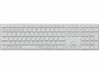 Rapoo Tastatur E9800M ultraslim Weiss, Tastatur Typ: Standard