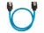 Bild 3 Corsair SATA3-Kabel Premium Set Blau 30 cm, Datenanschluss Seite