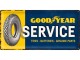 Nostalgic Art Schild Goodyear Service 25 x 50 cm, Metall