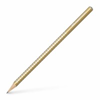 FABER-CASTELL Bleistift Sparkle B 118214 gold, Kein Rückgaberecht