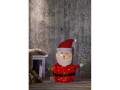 Star Trading LED-Figur Tecidy Weihnachtsmann, 70 cm, Rot, Betriebsart