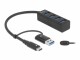 Image 0 DeLock USB-Hub 3.0 Typ-C, Stromversorgung: USB, Anzahl Ports: 4