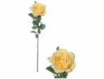 CHALET Kunstblume Rose 66 cm, Gelb, Produkttyp: Schnittblumen und