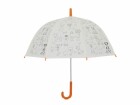 Esschert Design Bastelset Schirm Hunde zum ausmalen Orange/Weiss