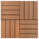 vidaXL , Farbe: Braun, Material: Holz-Kunststoff-Verbundwerkstoff