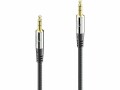 sonero Audio-Kabel 3.5 mm Klinke mit Nylonmantel 3 m
